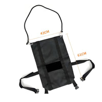 Adjustable Straps Spare Tire Trash Bag Large Capacity Spare Tire Storage Bag Heavy Duty Automotive Accessory Easy Attachment for Overlanding