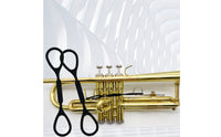 Elastic Trumpet Grip with Finger Loops Flexible Trumpet Strap Lightweight for Practice Sessions