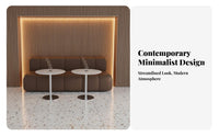 Adaptable Design Upholstered Banquette Sofa Comfortable Upholstery Armchair-Less Settee Modern aesthetic Booth Seating Space-Saving for Business Owners, Restaurant Managers, Interior Designers