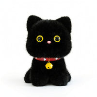 Stuffed Toy with Bell Fuzzy Cuddly Doll Adorable for Bedroom, Teens