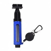 Press Type Water Spray Golf Brush Multi Function Golf Club Cleaning Brush Portable Sports Accessory Easy to Clean for Golfers, Driving Range