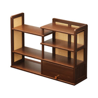 Tabletop Rack with Drawer Compact Desktop Organizer Space-Saving Desktop Organizer for Kitchen