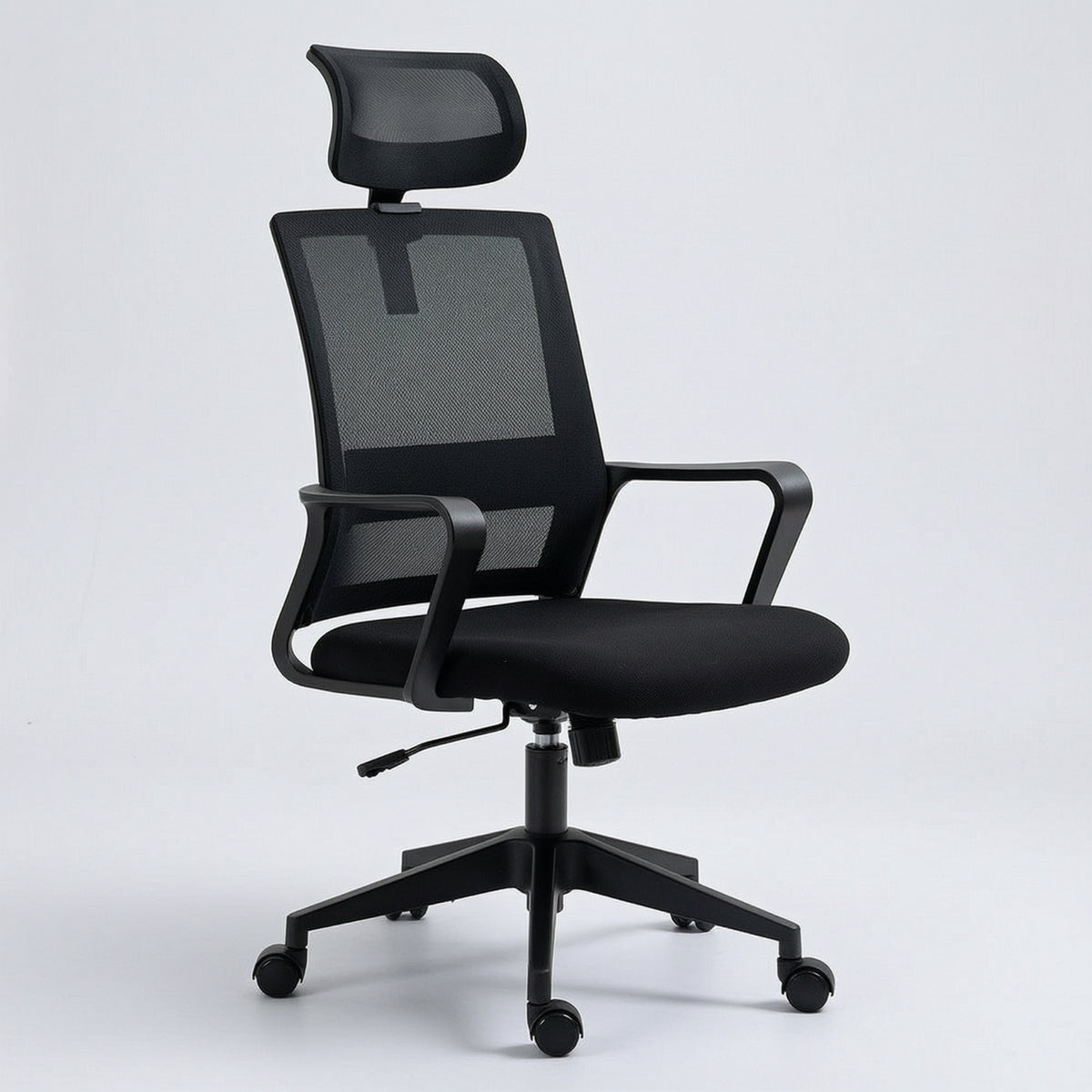 Mesh Chair with Headrest Ergonomic Mesh Office Chair Breathable for Telecommuters, Professionals, Study, Meeting Room