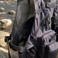 Outdoor Breathable Fishing Vest with Adjustable Straps