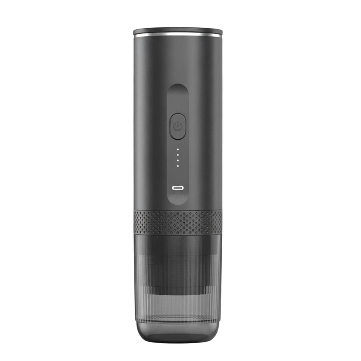 Slim Portable Coffee Maker Compact Portable Coffee Machine LED Indicator Lights Kitchen Appliance Transparent Chamber