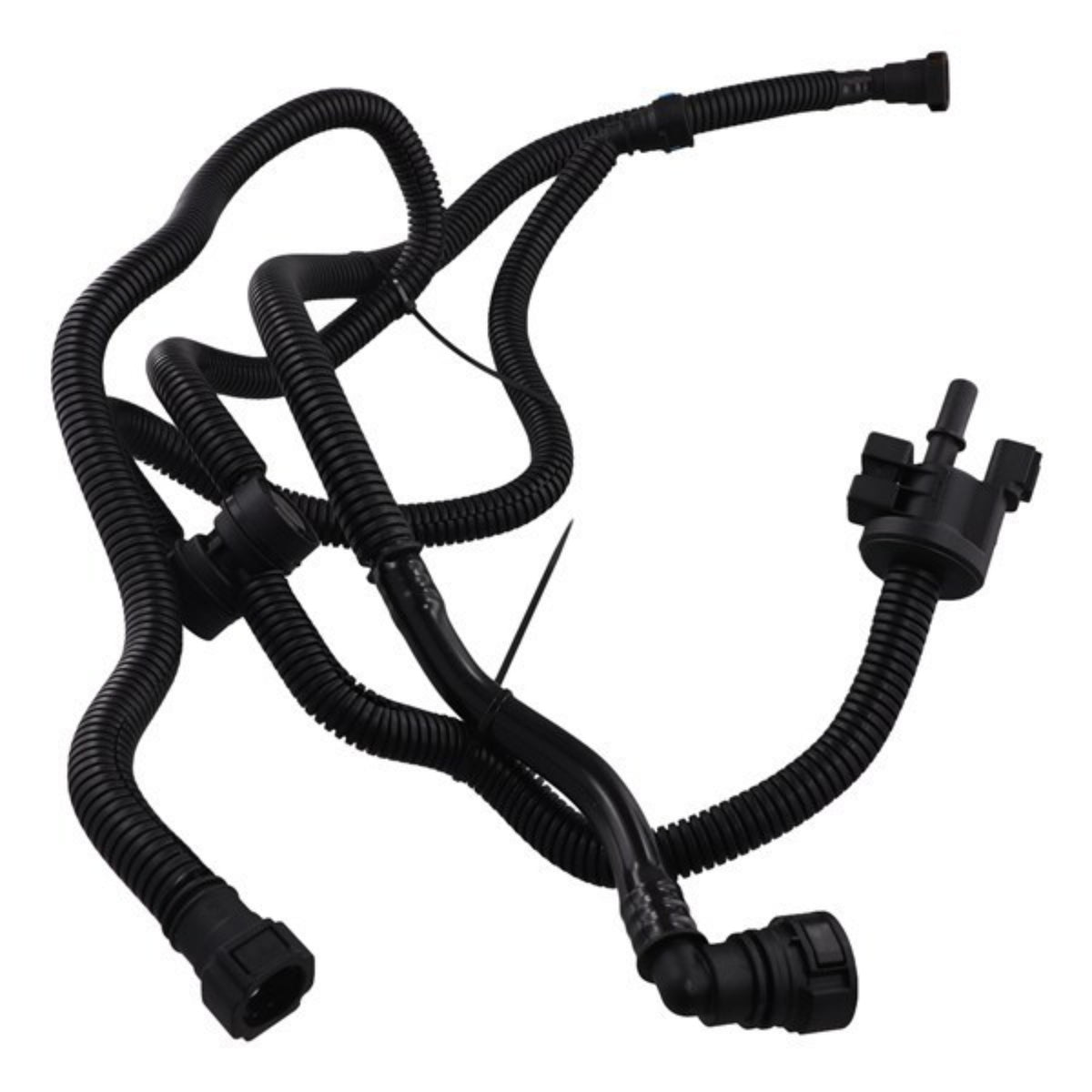 Direct Replacement Evaporative Emissions Purge Solenoid Hose Assembly Molded Evaporative Emissions Hose with Solenoid Valve Easy Installation Long-Lasting for Mechanics