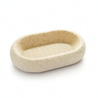 Oval Cat Scratcher Bed Soft Scratching Board Comfortable for Small Pets
