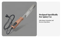 Digital Display Electric Honey Uncapping Corded Heated Uncapping Portable Honeycomb Cutter Lightweight for Apiary