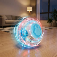 Hamster Sphere, Large 14cm Transparent Hamster Spheres for Syrian Hamsters, Breathable Exercise Toy with Leash for Indoor Play