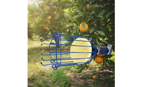 Fruit Picker Harvesting Basket with Foam Pad Cushioned Fruit Picker Harvesting Basket Extended Reach Harvester for Backyard