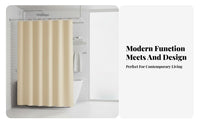 single-tone Color Shower Drape Waterproof Bathroom Curtain toolincludedcomplimentary Installation
