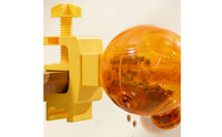 Rotating Clamp-on Pet Feeder Mental Enrichment Table Lip Feeder Boredom Breaker Treat Dispensing Toy Exercise