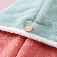 Microfibre Towel Wrap for Women, Super Absorbent Turban for Adults, Lightweight Fleece Post Bath 25 x 60 cm