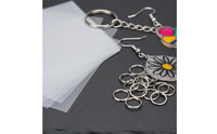 175 Pieces Shrinks to 20% Size Shrink Plastic Sheet Set Frosted and Glossy Sides Heatable Shrinky Paper Kit for Children