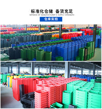 分类垃圾桶大号户外脚踏式双桶干湿可回收四色垃圾箱厨余商用家用 40升蓝色+灰色分类双桶