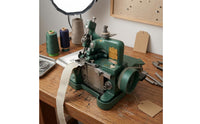 Metal Body Electric Overlock Sewing Machine Built-in Handwheel Tabletop Overlock Machine Seam Finishing Compact