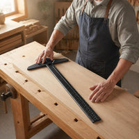 T right angle Ruler Multi-Function Carpentry Angle Ruler Aluminum Alloy Marking Tool for Woodworkers