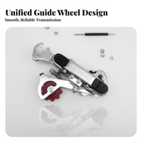Mountain Bike Rear Derailleur Multi-Speed Compatible Cycle Rear Gear Mech Drivetrain Part Precise Shifting Easy to Install