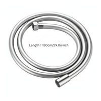 Adjustable Handheld Shower Head with Hose Detachable Handheld Shower Head Sturdy High Pressure for Home