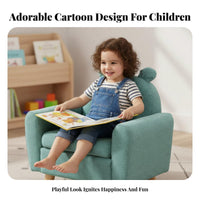 Kid-Sized Soft creature Character Chair Comfortable Seating Plush creature Sofa Chair Easy to Clean children's Furniture Supportive framework for Preschoolers, Toddlers, Parents, Kindergarten, Daycare Center, Playroom, story corner