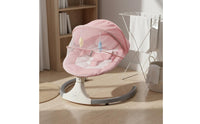 Electric Infant Swing Remote Control Infant Swing with Canopy Bluetooth Music Automatic Infant Rocker for Infants, Newborns