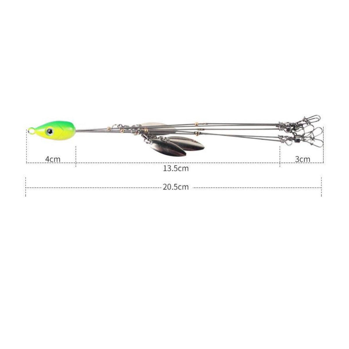 Alabama Rig 18 G Umbrella Rig Soft Swimbait for Anglers