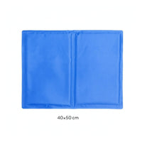 Pet Cooling Mat Blue Dog Cooling Mat Rest Pad Padded Animal Bedding Rectangular