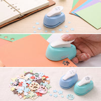 Easy to Use Craft Punch with Lever Handle Compact Lever Action Craft Punch Sharpenable Lubricated for Crafters, Card Making