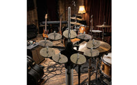 Cymbals HiHat Bell Mountable Cymbals HiHat Tambourine Universal Drum Accessory for Percussionists