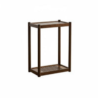 Movable with casters C-Shaped Rolling Table Multi-Functional Storage Rack Space-Saving Household Furniture long-lasting and Sturdy for Apartment Dwellers, Home Workers, Students, Living Room, Small Spaces, Bedroom, Balcony