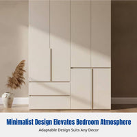 Wardrobe, OSB Board, Multi-Functional Storage, Bedroom, Modern Minimalist, Finished, Hinged Door
