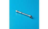 M3 Mini Cross Wrench Compact L-Type Socket Wrench Steel Tool Chrome Finish