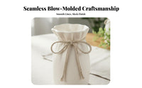 Shatterproof Flower Vase Lightweight, Nordic Design Flower Pot for Desktop, Living Room, Bookshelf
