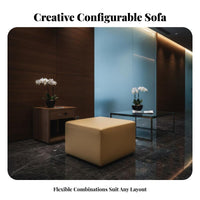 Minimalist aesthetic Curved Sectional Couch distinctive Shape Curved Sofa Sectional Design Commercial Furnishing High-Resilience Foam for Business Clients, Interior Designers, Office Staff, Reception Area, Lobby, Apartment