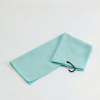 Golf Towel with Carabiner Clip Absorbent Waffle Weave Golf Towel Fast-Drying Portable for Golfers, Outdoor Sports