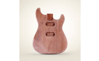 DIY Guitar Body with Routed Cavities Customizable Guitar Body Blank Custom Sanded for Luthiers, Guitarists