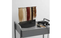 Detachable Hair Weft Holder Easy to Clean Acrylic Strand Attachment Rack Lightweight Comb-Design Hairpiece Organizer for Hairstylists, Hair Stylists