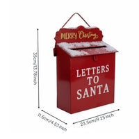 Christmas Wall Mailbox Indoor or Outdoor Christmas Mailbox North Pole Post Holiday Decor