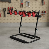 Universal Fit Trunk Mount Bike Rack Heavy Duty Rear Car Cycle Holder Foldable Design Strap-on Bike Carrier for Outdoor Enthusiasts, Families, Road Trips, Travel, Camping