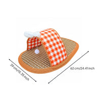 Slipper Pet Bed Breathable Slipper Kitten Mat Easy to Clean for Sleeping, Dogs