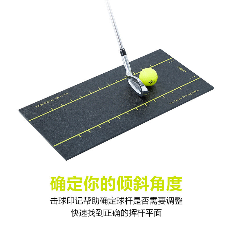 Golf Swing Angle Test Board Clubface Angle Corrector Training Aid