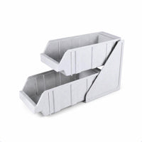 Condiment Packet Organizer Modular Condiment Organizer Straw Holder Food-Grade Storage Bin Space-Saving for Coffee Bar
