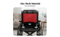 Breathable Mesh Adjustable Wheelchair Headrest Easy Installation Wheelchair Headrest Ergonomic Design Adjustable Neck Support Pillow Soft & Comfortable for Elderly, People with Disabilities, Patients, Daily Use, Hospital, Nursing Home, Outdoor