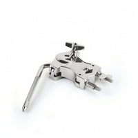 Drum Tom Clamp with L-Rod Adjustable L-Rod Tom Mount Easy to Install Percussion Mounting Bracket for Stage