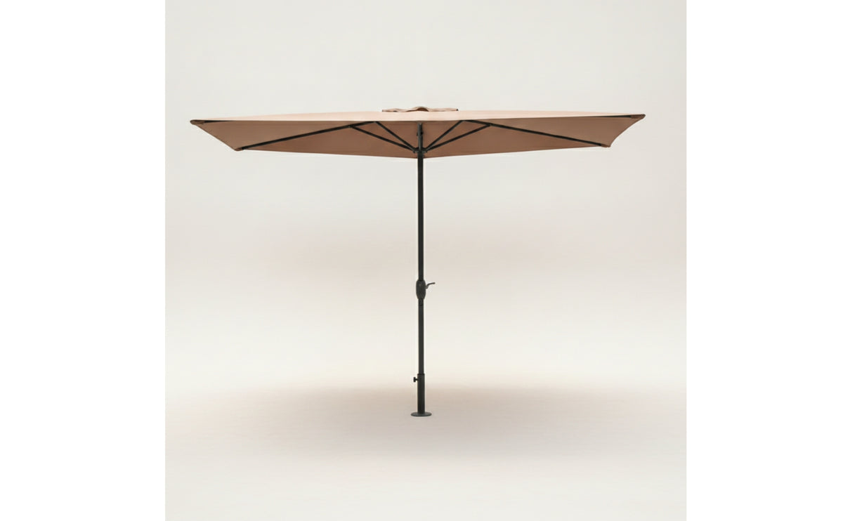 Outdoor Umbrella with Adjustable Pole Sun-Protection Deck Umbrella Waterproof for Terrace