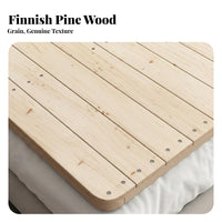 Foldable Wooden Bed Slats Glue Construction Wooden Slat system Anti-Sagging Mattress reinforcement for People with slumber Adults, Bedroom, Guest Room