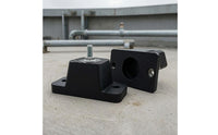 4 Pieces Vibration-Damping Pad Industrial Equipment Support Easy to Install