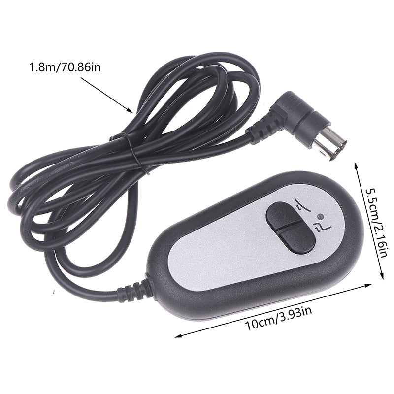 Electric Switch for Foot Massage Bed, Remote Control Handle, Dedicated Control Power Accessory