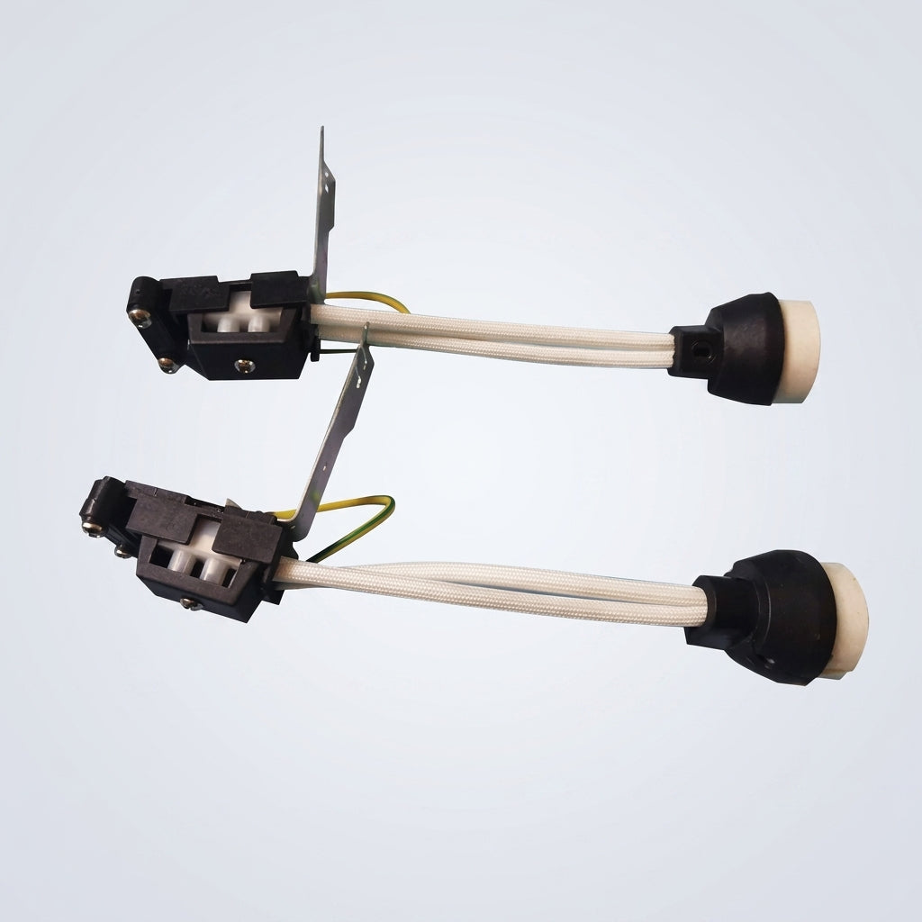 Junction Box with GU10 Lamp Holder for DIY Lighting, GU10 Ceramic Base with Terminal Block for Home Lighting Repair, 2A 250V, Fast Delivery
