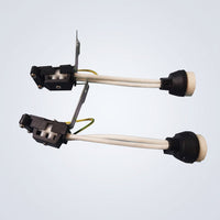 Junction Box with GU10 Lamp Holder for DIY Lighting, GU10 Ceramic Base with Terminal Block for Home Lighting Repair, 2A 250V, Fast Delivery